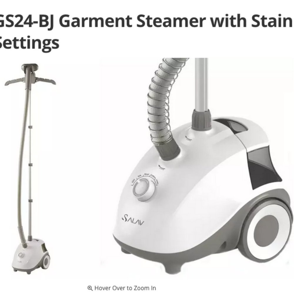 NEW IN BOX GS24-BJ Performance Garment Steamer, 4 settings